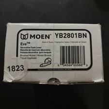 Moen YB2801BN - EVA Decorative Toilet Trip Lever Kit - Brushed Nickel