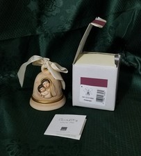 THUN ® CLOCHE 2014 CAMPANELLA CHAMPAGNE CON MADONNA E BAMBINO BOX E CERTIFICATO