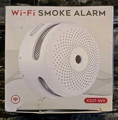 X-Sense Wi-Fi Smoke Alarm Detector Smart Fire Alarm EN 14604 XS01-WX 1 Pack NOB