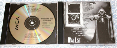 MEAT LOAF (2 x Promo CD Single) I'll Do Anything For Love/Objects In The Rear