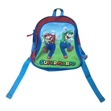 Super Mario Kinder Rucksack blau/rot   Rucksa...