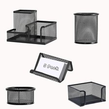 Desk Organizers and Accessories Set, Mesh Pen Holder,Office School Home Deskt...