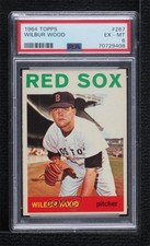 1964 Topps Wilbur Wood #267 PSA 6 2d2