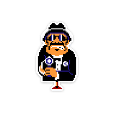 Hogan's Alley Sticker 4 Inch Vinyl Decal Retro Gaming NES Nintendo Fandom