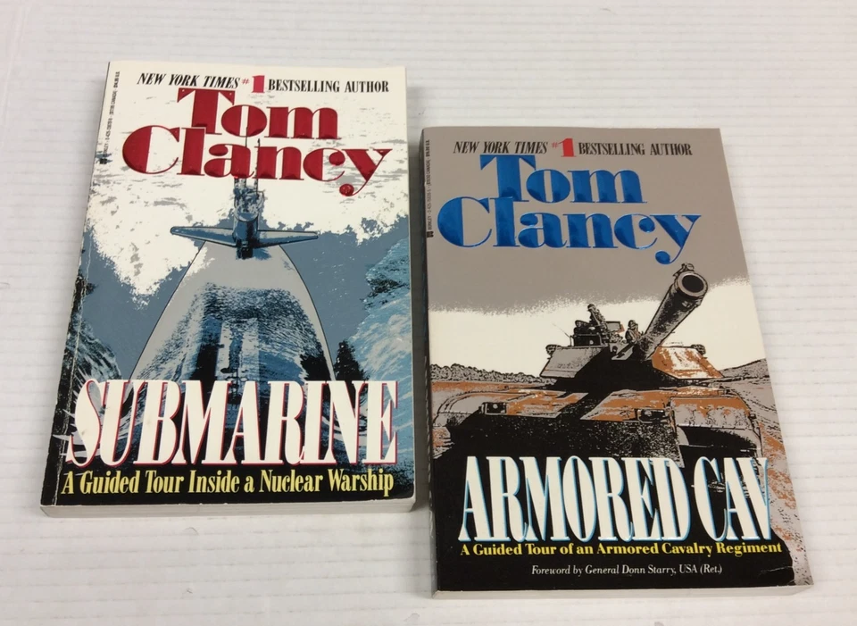 TOM CLANCY GUIDED TOUR SERIES - LOT OF 4 FIRST EDITION Trade PBs - Imagem 4 de 4