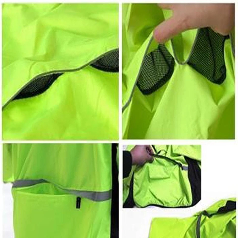 Para hombres Ciclismo Cortavientos MTB Bicicleta Impermeable Manga Larga Chaqueta Foto 3 de 4