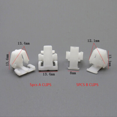 20x Côté De La Jupe & SEUIL GARNITURE Moulée CLIPS- Quelques HONDA CIVIC & Jazz - Foto 4