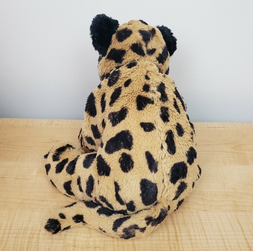 Kohls Cares Cheetah Leopard Spotted 13" Plush Stuffed Animal Tan Black Spots - Picture 4 of 10