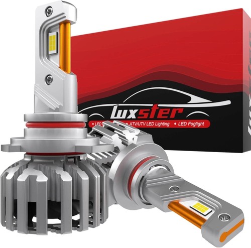 Durable 9006 HB4 LED Light Bulbs - 100000 Hour Lifespan, 6000K Cool White Glow - Picture 3 of 8