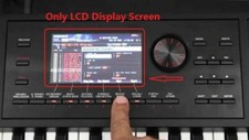 LCD Display Screen for Yamaha PSR-SX700 PSR SX700