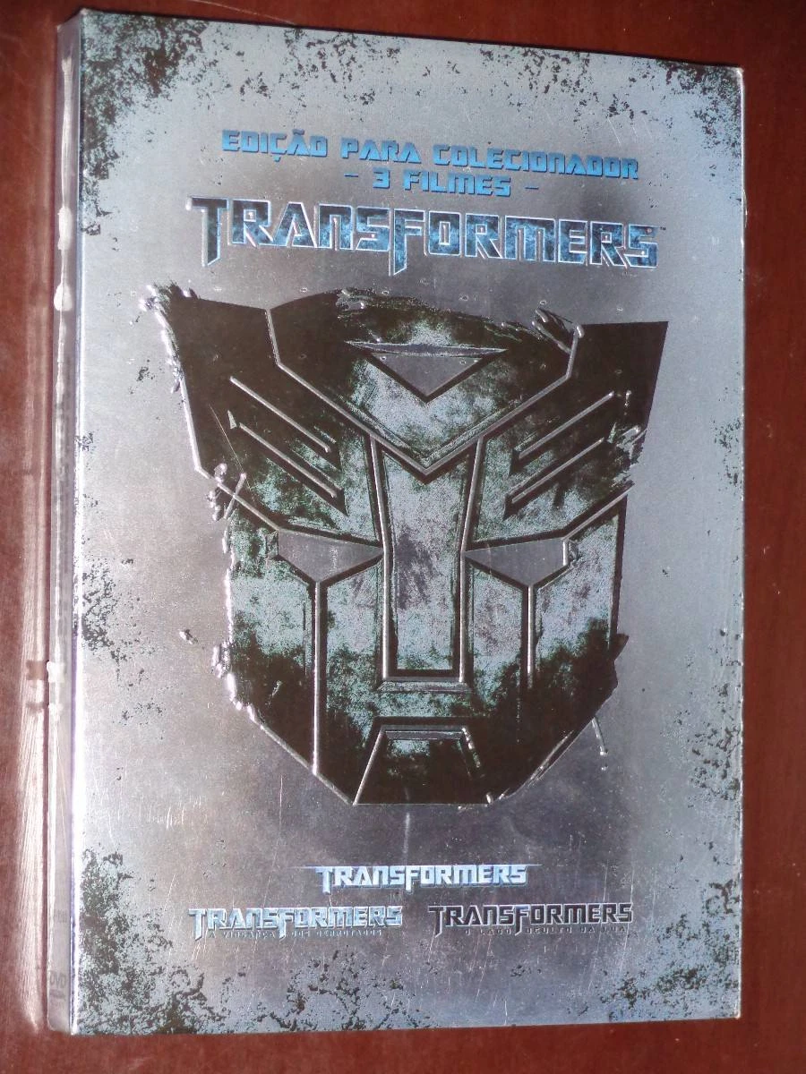 DVD Transformers Trilogy [ Audio and Subtitles in English + Portuguese ]