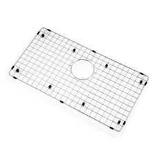 Houzer 27-1/2" x 14-3/4" x 1-1/8" Stainless Steel Wirecraft Bottom Grid BG-4600