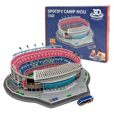 Official Camp Nou Barcelona FC Model Stadium 3D Puzzle Gift Spotify Barca  FCB UK