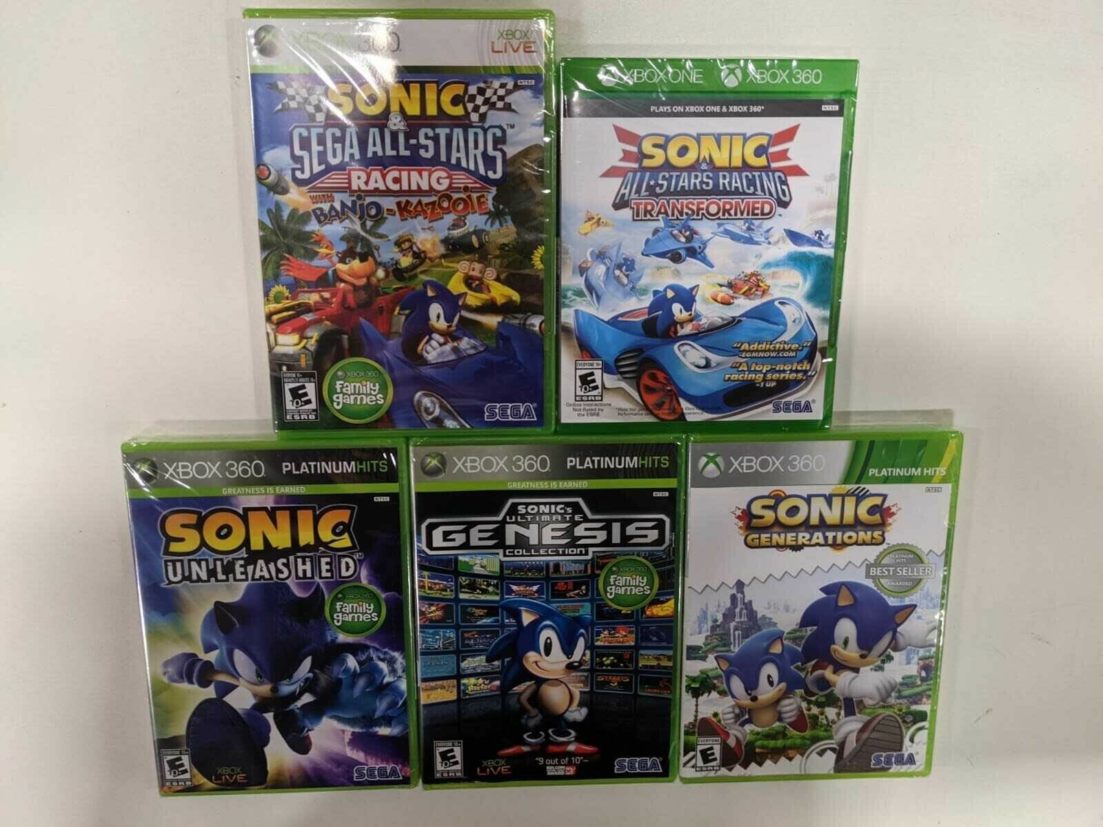 Sonic Games Xbox