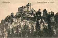 AK * Giant Mountains - castle ruins Kynast 657 m above sea level(AB)70113