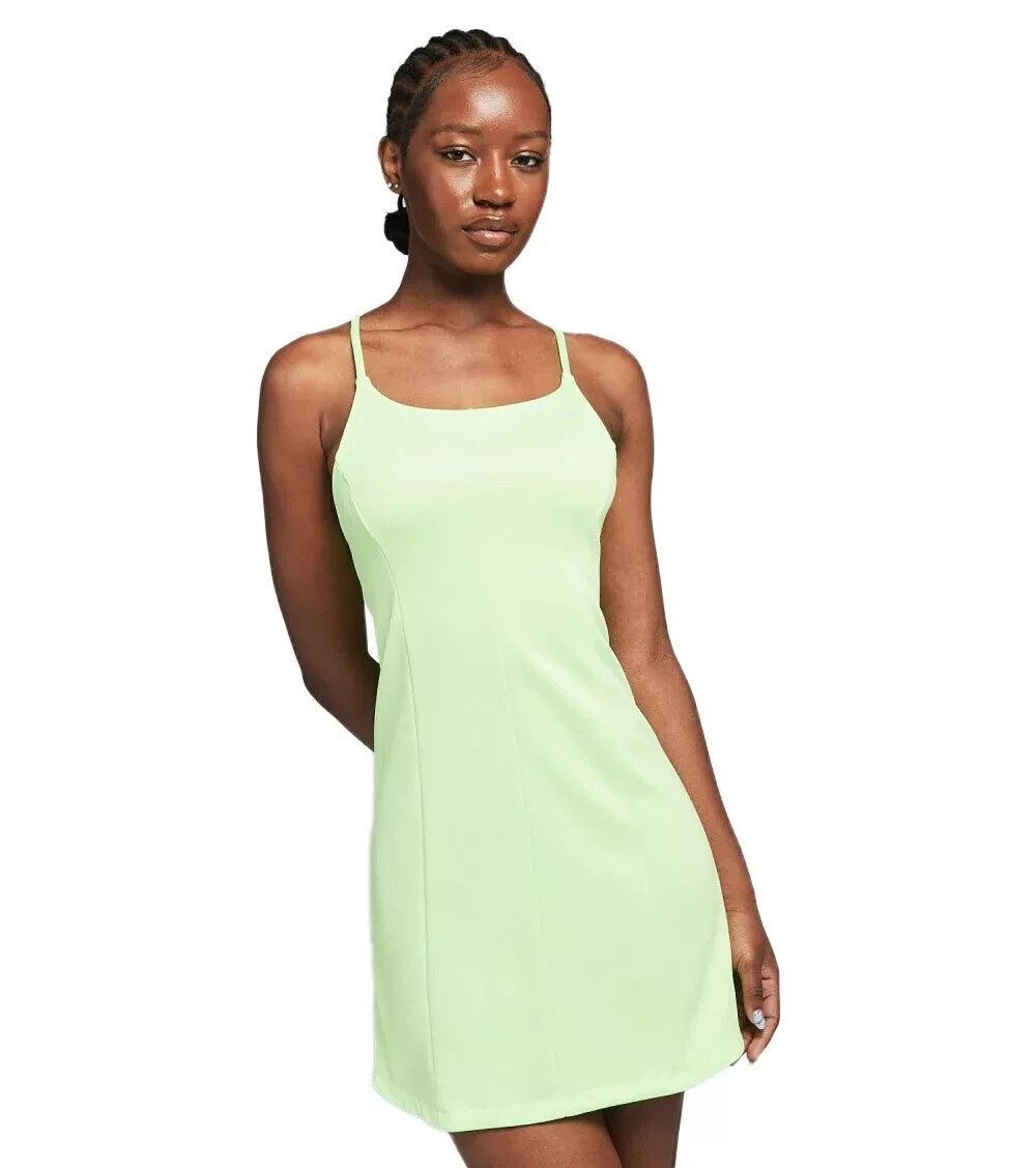 Icon Clash Lime Green Nike Dress NIKE SPORTSWEAR ICON CLASH KNIT