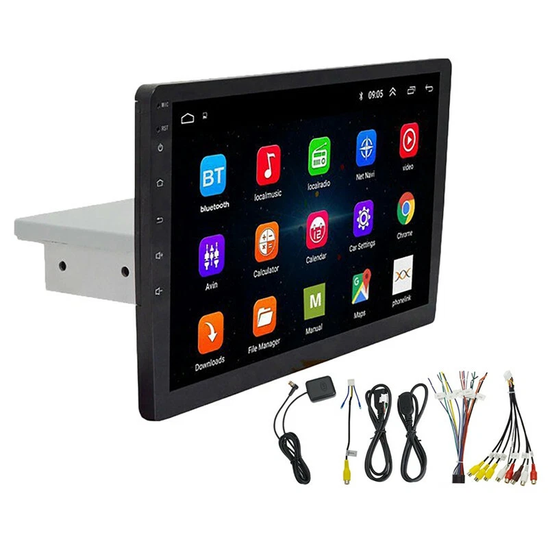 9 Inch Android 1Din Car Stereo Radio GPS Navigation WIFI Audio Multimedia Radio Foto 2 de 4