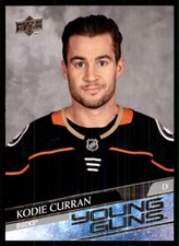 2020-21 Upper Deck Kodie Curran RC Anaheim Ducks #708