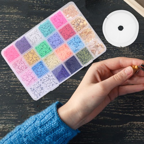 3 Sets Shell Soft Ceramic Clay Beads for Jewelry Making Kit - 第 10/12 張圖片