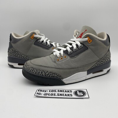 jordan 3 cool grey size 10.5