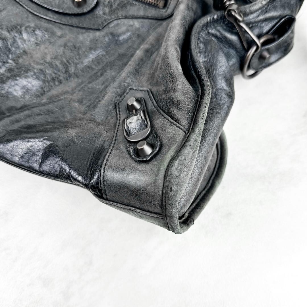 BALENCIAGA the city 115748 2way バッグ y2k BALENCIAGA】バレンシアガ『ザ シティ』115748 レディース 2WAY