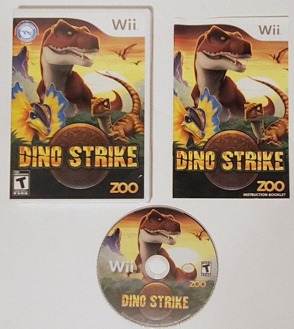 Dino Strike (Nintendo Wii, 2011) Complete Tested Very Good Condition