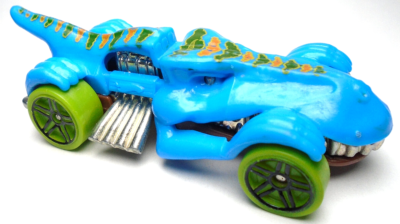 2018 HOT WHEELS T-REXTROYER BLUE 1:64 DIECAST 3