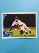 B.J. UPTON 2010 TOPPS BASEBALL CARD # 555 F0951