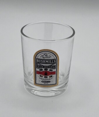 The Original Bushmills Irish Whiskey Shot Glass Barware Man Cave Souvenir 2 