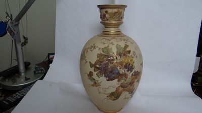 Very Fine Estate Antique Royal Crown Derby Hand Painted Porcelain Estate Antique Royal Crown Derby