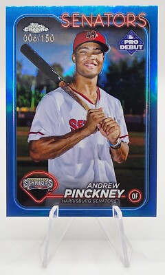 ANDREW PINCKNEY 2024 TOPPS PRO DEBUT BLUE CHROME /150 (FREE SHIP OVER $10)