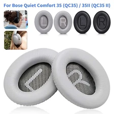 Ear Pads Foam For Bose QC35 / QC35II Over-Ear Headphone Replacement Soft Cushion