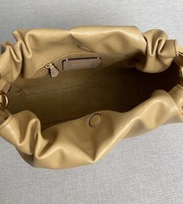 COACH Faye Drawstring Bag Tan CT763 Outlet NEW | eBay