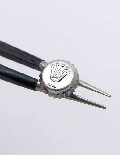Genuine Rolex 6mm Stainless Steel Crown 24-604-0 Excellent Condition! #901