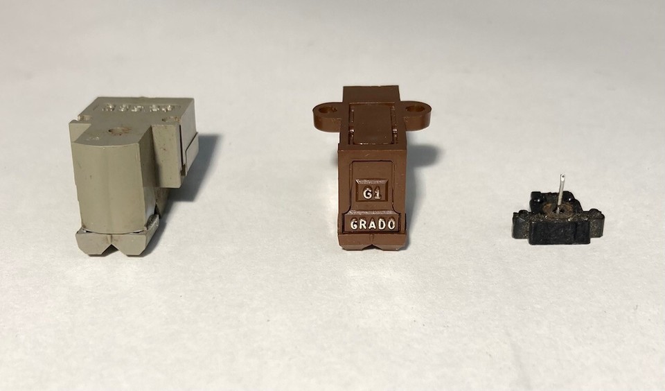 2 GRADO vinyl record turntable cartridges / needles Grado G1 , Grado