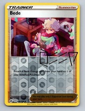 bede signed pokemon card Bede [Reverse Holo] #124 Prices | Pokemon Crown Zenith