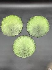 3 Barbara Eigen Williams Sonoma Farm Stand Cabbage Plates Trivets EASTER Spring