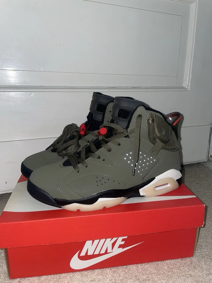 Las mejores ofertas en Jordan 6 Retro x Travis Scott Mid Olive | eBay