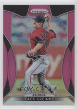 2019 Panini Prizm Tier II Pink Prizm Zack Greinke #184 03rx