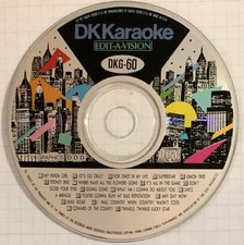 DK KARAOKE EDIT-A-VISION DISC DKG - 60 - MOST REQUESTED - RARE - OOP