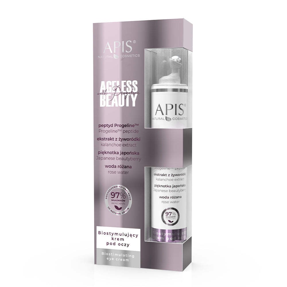 Apis Ageless Beauty Anti-Ageing Eye Cream | Progeline Biostimulating | 10 ml