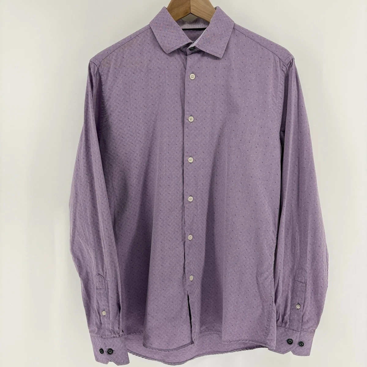 slim fit dress slacks Duchamp London Neat Dress Shirt main image 0
