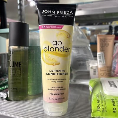 John Frieda 8.3 Oz Go Blonder Hair Lightening Conditioner w/Citrus FREE SHIP