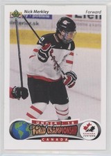 2015 Team Canada Juniors Retro Men's U18 91-92 Design Nick Merkley #R18-4 eb8