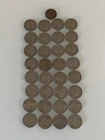 Lot of 32 Indian Head Buffalo Nickels No Dates & 1 Indian Head Penny No Date
