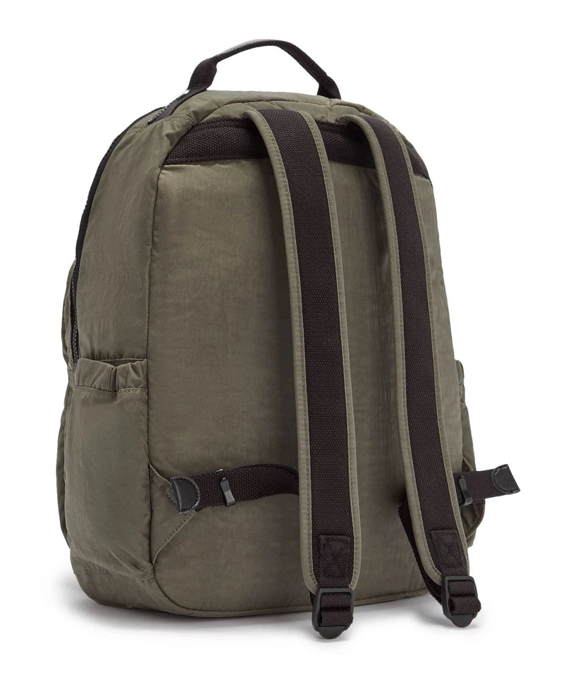 kipling Basic Seoul Backpack L Green Moss - Photo 4/4