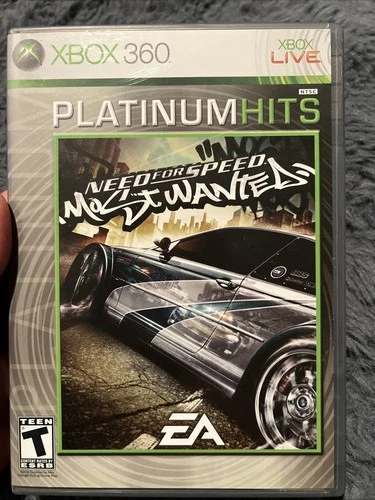 Need for Speed: Most Wanted  (Xbox 360, 2005) W/ Manual A-1072
