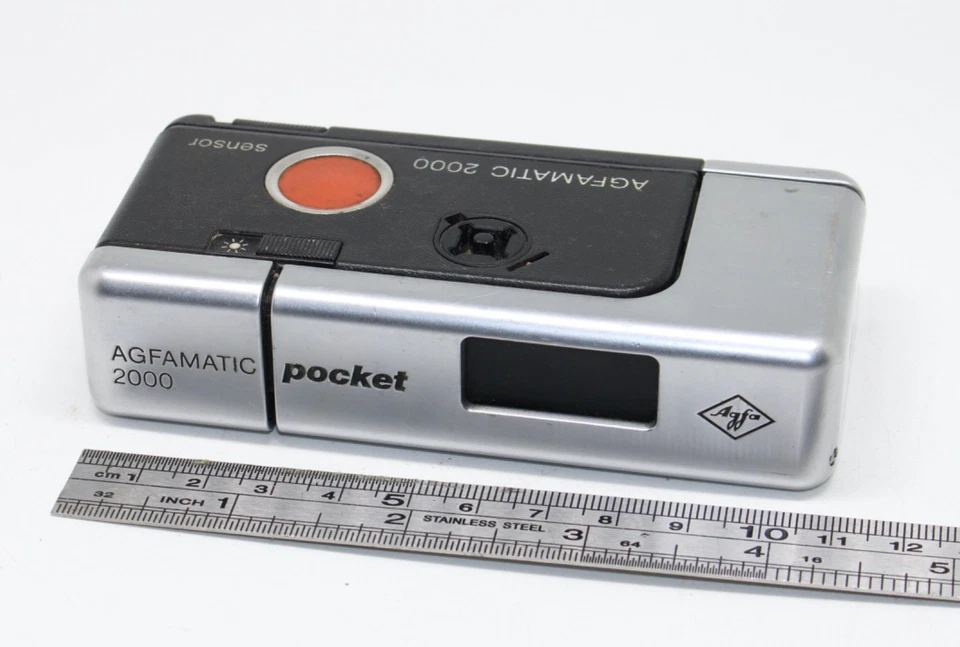 Agfamatic 2000 Sensor Pocket 110 Film Camera with new Lomography film VGC - Image 4 of 4