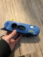 Polaroid I-Zone Instant Pocket Camera Blue, vintage, not sure if working