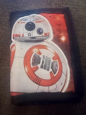  Star Wars  BB-8 Astro Droid Tri-Fold Wallet Target Justice Rebel Forces 2017